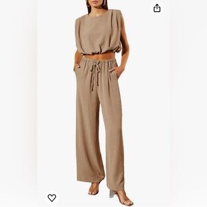 Anthropology two-piece lounge